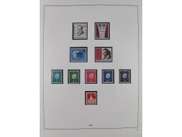 1948/2001, vorwiegend postfrische Sammlung, dabei Bund, Berlin und DDR in den Hauptnummern augenscheinlich komplett, außerdem