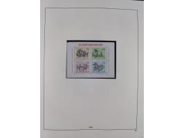 1948/2001, vorwiegend postfrische Sammlung, dabei Bund, Berlin und DDR in den Hauptnummern augenscheinlich komplett, außerdem