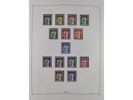 1948/2001, vorwiegend postfrische Sammlung, dabei Bund, Berlin und DDR in den Hauptnummern augenscheinlich komplett, außerdem