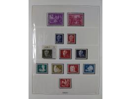 1948/2001, vorwiegend postfrische Sammlung, dabei Bund, Berlin und DDR in den Hauptnummern augenscheinlich komplett, außerdem