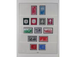 1948/2001, vorwiegend postfrische Sammlung, dabei Bund, Berlin und DDR in den Hauptnummern augenscheinlich komplett, außerdem