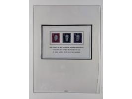 1948/2001, vorwiegend postfrische Sammlung, dabei Bund, Berlin und DDR in den Hauptnummern augenscheinlich komplett, außerdem