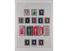1948/2001, vorwiegend postfrische Sammlung, dabei Bund, Berlin und DDR in den Hauptnummern augenscheinlich komplett, außerdem