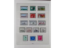 1948/2001, vorwiegend postfrische Sammlung, dabei Bund, Berlin und DDR in den Hauptnummern augenscheinlich komplett, außerdem