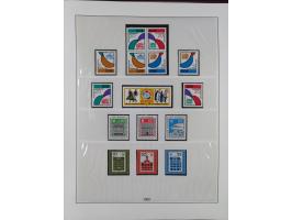 1948/2001, vorwiegend postfrische Sammlung, dabei Bund, Berlin und DDR in den Hauptnummern augenscheinlich komplett, außerdem