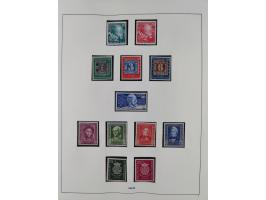 1948/2001, vorwiegend postfrische Sammlung, dabei Bund, Berlin und DDR in den Hauptnummern augenscheinlich komplett, außerdem