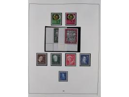 1948/2001, vorwiegend postfrische Sammlung, dabei Bund, Berlin und DDR in den Hauptnummern augenscheinlich komplett, außerdem