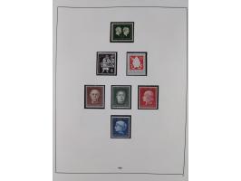 1948/2001, vorwiegend postfrische Sammlung, dabei Bund, Berlin und DDR in den Hauptnummern augenscheinlich komplett, außerdem