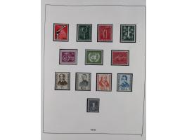 1948/2001, vorwiegend postfrische Sammlung, dabei Bund, Berlin und DDR in den Hauptnummern augenscheinlich komplett, außerdem