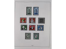 1948/2001, vorwiegend postfrische Sammlung, dabei Bund, Berlin und DDR in den Hauptnummern augenscheinlich komplett, außerdem