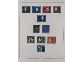 1948/2001, vorwiegend postfrische Sammlung, dabei Bund, Berlin und DDR in den Hauptnummern augenscheinlich komplett, außerdem