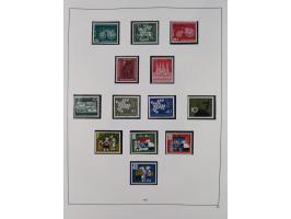 1948/2001, vorwiegend postfrische Sammlung, dabei Bund, Berlin und DDR in den Hauptnummern augenscheinlich komplett, außerdem