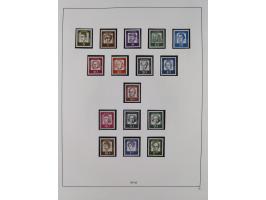 1948/2001, vorwiegend postfrische Sammlung, dabei Bund, Berlin und DDR in den Hauptnummern augenscheinlich komplett, außerdem