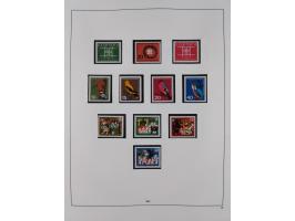 1948/2001, vorwiegend postfrische Sammlung, dabei Bund, Berlin und DDR in den Hauptnummern augenscheinlich komplett, außerdem