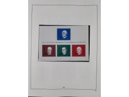 1948/2001, vorwiegend postfrische Sammlung, dabei Bund, Berlin und DDR in den Hauptnummern augenscheinlich komplett, außerdem