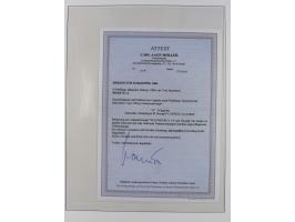 1850/67, gestempelte Sammlung mit 9 Briefen, dabei u.a. Mi. 1a und 12 (je Attest Jakubek)