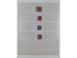 1850/67, gestempelte Sammlung mit 9 Briefen, dabei u.a. Mi. 1a und 12 (je Attest Jakubek)