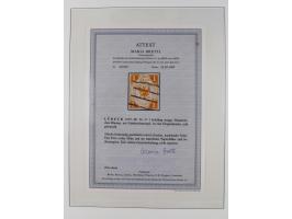 1859/67, gestempelte Sammlung mit Mi. 2, 4 (Attest bzw. Kurzbefund Brettl BPP) und 7 (Fotobefund Flemming BPP)&nbsp;