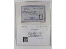 1859/67, gestempelte Sammlung mit Mi. 2, 4 (Attest bzw. Kurzbefund Brettl BPP) und 7 (Fotobefund Flemming BPP)&nbsp;