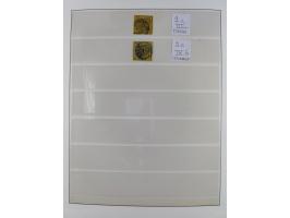 1851/1920, gestempelte Sammlung mit fast allen Farben und vielen Typen, dabei u.a. Mi. 1c, 2b, 4c, 5 I und II, 10 a, 11 b, 15