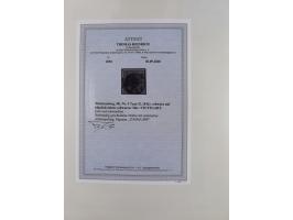 1851/1920, gestempelte Sammlung mit fast allen Farben und vielen Typen, dabei u.a. Mi. 1c, 2b, 4c, 5 I und II, 10 a, 11 b, 15