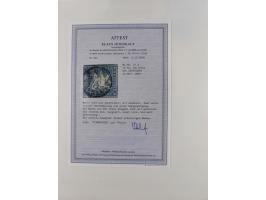 1851/1920, gestempelte Sammlung mit fast allen Farben und vielen Typen, dabei u.a. Mi. 1c, 2b, 4c, 5 I und II, 10 a, 11 b, 15