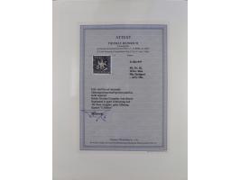 1851/1920, gestempelte Sammlung mit fast allen Farben und vielen Typen, dabei u.a. Mi. 1c, 2b, 4c, 5 I und II, 10 a, 11 b, 15