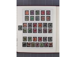 1851/1920, gestempelte Sammlung mit fast allen Farben und vielen Typen, dabei u.a. Mi. 1c, 2b, 4c, 5 I und II, 10 a, 11 b, 15
