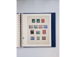 1933/45, meist postfrische, in den Hauptnummern augenscheinlich komplette, Sammlung, des Weiteren etwas Bes. WK. II inkl. Eis