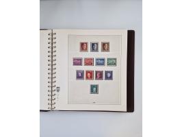 1933/45, meist postfrische, in den Hauptnummern augenscheinlich komplette, Sammlung, des Weiteren etwas Bes. WK. II inkl. Eis