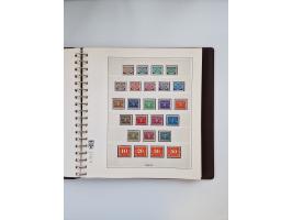 1933/45, meist postfrische, in den Hauptnummern augenscheinlich komplette, Sammlung, des Weiteren etwas Bes. WK. II inkl. Eis