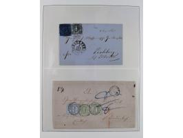 1851/67, gestempelte Sammlungen Bergedorf, Sachsen, Taxis und NDP&nbsp;