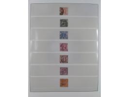 1851/67, gestempelte Sammlungen Bergedorf, Sachsen, Taxis und NDP&nbsp;