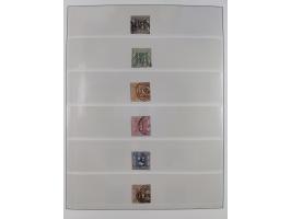 1851/67, gestempelte Sammlungen Bergedorf, Sachsen, Taxis und NDP&nbsp;