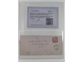 1851/67, gestempelte Sammlungen Bergedorf, Sachsen, Taxis und NDP&nbsp;