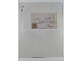 1851/67, gestempelte Sammlungen Bergedorf, Sachsen, Taxis und NDP&nbsp;