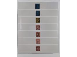 1851/67, gestempelte Sammlungen Bergedorf, Sachsen, Taxis und NDP&nbsp;