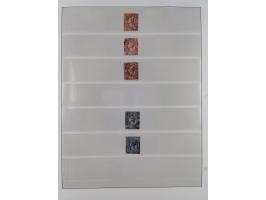 1851/67, gestempelte Sammlungen Bergedorf, Sachsen, Taxis und NDP&nbsp;