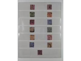 1851/67, gestempelte Sammlungen Bergedorf, Sachsen, Taxis und NDP&nbsp;