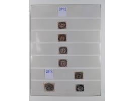 1851/67, gestempelte Sammlungen Bergedorf, Sachsen, Taxis und NDP&nbsp;