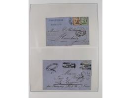 1851/67, gestempelte Sammlungen Bergedorf, Sachsen, Taxis und NDP&nbsp;