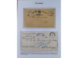 1850/2008, ungebraucht/postfrischer und gestempelter Bestand in Steckbüchern, eine gestempelte Teil-Sammlung in zwei Vordruck