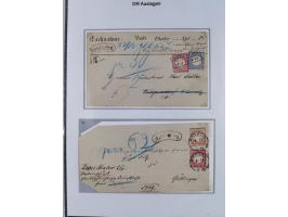 1850/2008, ungebraucht/postfrischer und gestempelter Bestand in Steckbüchern, eine gestempelte Teil-Sammlung in zwei Vordruck