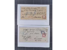 1850/2008, ungebraucht/postfrischer und gestempelter Bestand in Steckbüchern, eine gestempelte Teil-Sammlung in zwei Vordruck