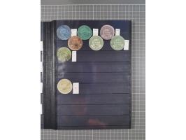 1867/90, Interpostal seals, collection of about 218 different, several cancelled, including offices abroad