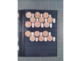 1867/90, Interpostal seals, collection of about 218 different, several cancelled, including offices abroad