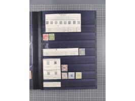 1854/1910 (ca.), collection with also several hundred stamps Feudatory and Convention States, with some covers and postal sta