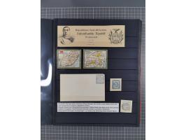 1869/1900, used, somewhat specialised collection including occupation; also some entires, censor marks and -lables, cancellat