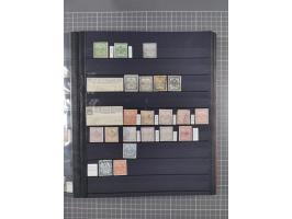 1869/1900, used, somewhat specialised collection including occupation; also some entires, censor marks and -lables, cancellat