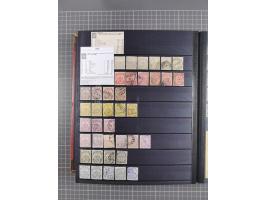 1869/1900, used, somewhat specialised collection including occupation; also some entires, censor marks and -lables, cancellat